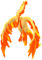 Shiny Galarian Moltres in Pokémon GO