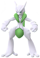 Shiny Mega Mewtwo X in Pokémon GO
