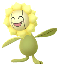 Shiny Sunflora in Pokémon GO
