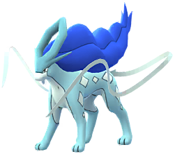 Shiny Suicune in Pokémon GO