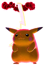 Shiny Gigantamax Pikachu in Pokémon GO