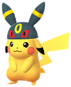Umbreon Hat Pikachu