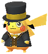 Yellow Monocle Pikachu