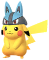 Lucario Hat Pikachu