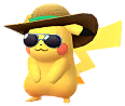 Summer Hat Pikachu