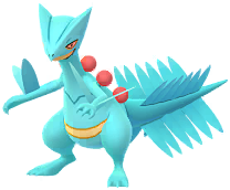 Shiny Sceptile in Pokémon GO