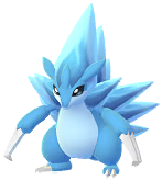 Shiny Alolan Sandslash in Pokémon GO