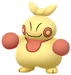 Shiny Makuhita in Pokémon GO