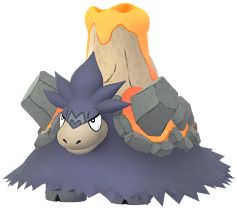 Shiny Mega Camerupt in Pokémon GO