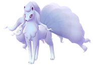 Shiny Alolan Ninetales in Pokémon GO