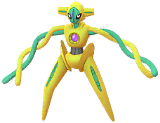 Shiny Deoxys in Pokémon GO