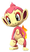 Shiny Chimchar in Pokémon GO