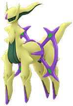Shiny Arceus Dragon in Pokémon GO