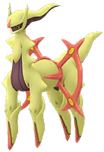 Shiny Arceus Fire in Pokémon GO
