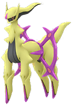 Shiny Arceus Poison in Pokémon GO