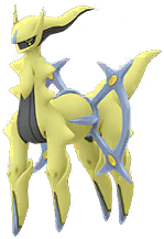 Shiny Arceus Steel in Pokémon GO