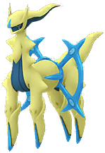 Shiny Arceus Water in Pokémon GO