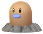 Shiny Diglett in Pokémon GO
