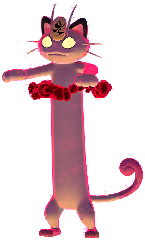 Shiny Gigantamax Meowth in Pokémon GO