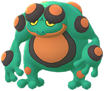 Shiny Seismitoad in Pokémon GO