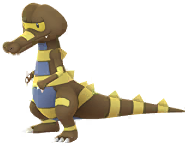 Shiny Krokorok in Pokémon GO