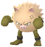Shiny Primeape in Pokémon GO