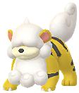 Shiny Hisuian Growlithe in Pokémon GO