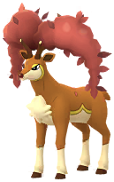 Shiny Sawsbuck Autumn in Pokémon GO