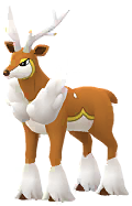 Shiny Sawsbuck Winter in Pokémon GO