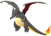Shiny Charizard in Pokémon GO