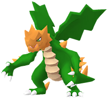 Shiny Druddigon in Pokémon GO