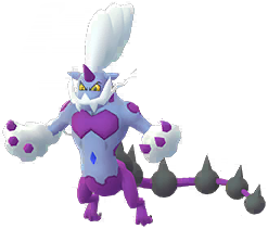 Shiny Thundurus Therian in Pokémon GO