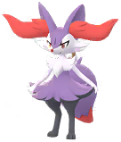 Shiny Braixen in Pokémon GO