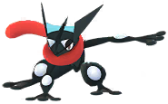 Shiny Greninja in Pokémon GO