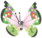 Shiny Vivillon Fancy in Pokémon GO