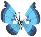 Shiny Vivillon Marine in Pokémon GO