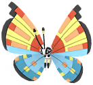 Shiny Vivillon Ocean in Pokémon GO
