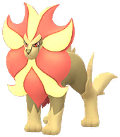 Shiny Pyroar in Pokémon GO