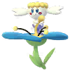Shiny Flabébé Blue in Pokémon GO