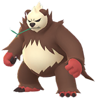 Shiny Pangoro in Pokémon GO