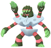 Shiny Barbaracle in Pokémon GO