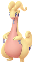 Shiny Hisuian Goodra in Pokémon GO