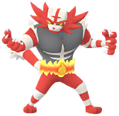 Shiny Incineroar in Pokémon GO