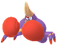 Shiny Crabrawler in Pokémon GO