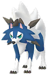 Shiny Lycanroc Dusk in Pokémon GO