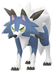 Shiny Lycanroc Midday in Pokémon GO