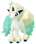 Shiny Galarian Ponyta in Pokémon GO