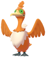 Shiny Cramorant in Pokémon GO