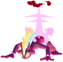 Shiny Gigantamax Toxtricity in Pokémon GO