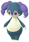 Shiny Indeedee Female in Pokémon GO